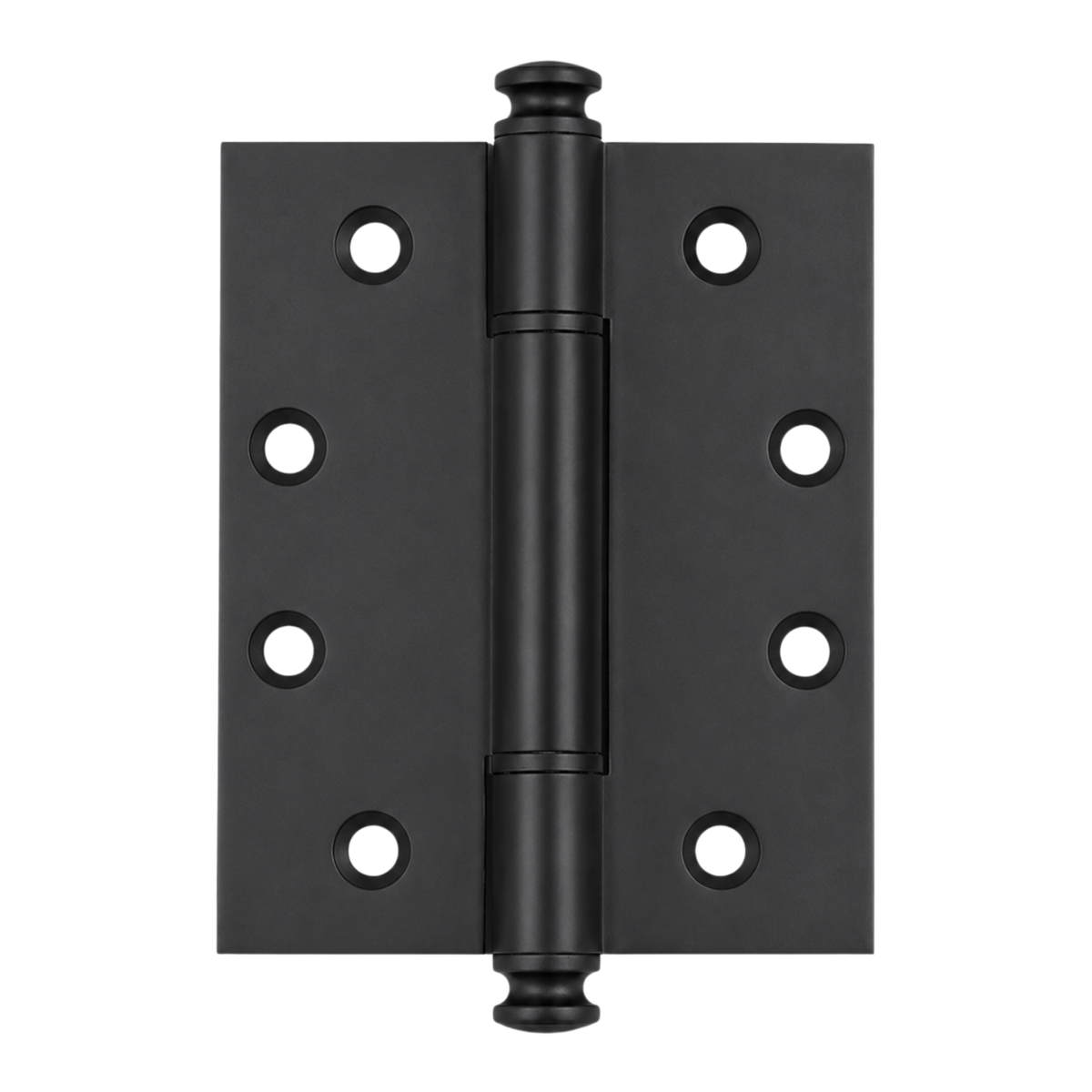 Plain Brass Butt Hinge — 4" H × 3.3" W