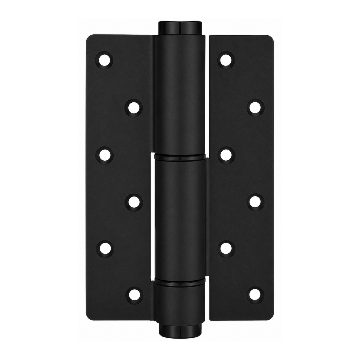 Heavy-Duty Brass Round Edge Butt Hinge — 6.22" H × 4.09" W