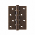 Stepped Brass Butt Hinge — 4" or 5" H × 3.03" W
