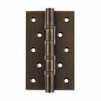 Stepped Brass Butt Hinge — 4" or 5" H × 3.03" W