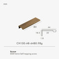 Measurement chart for a antique brass edge pull 80 mm with dimensions and weight information.