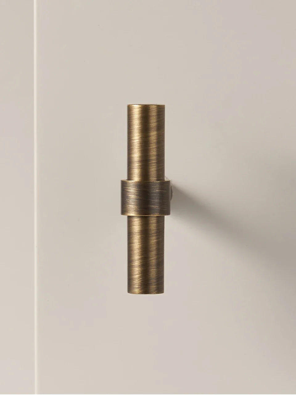 Solid Brass Stepped Ring Handle – Brushed Antique & Gold Cabinet Pulls & Knobs
