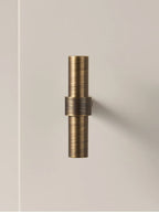 Solid Brass Stepped Ring Handle – Brushed Antique & Gold Cabinet Pulls & Knobs
