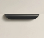 Brass Fold Edge Pull Handle – Curved Cabinet & Drawer Pull