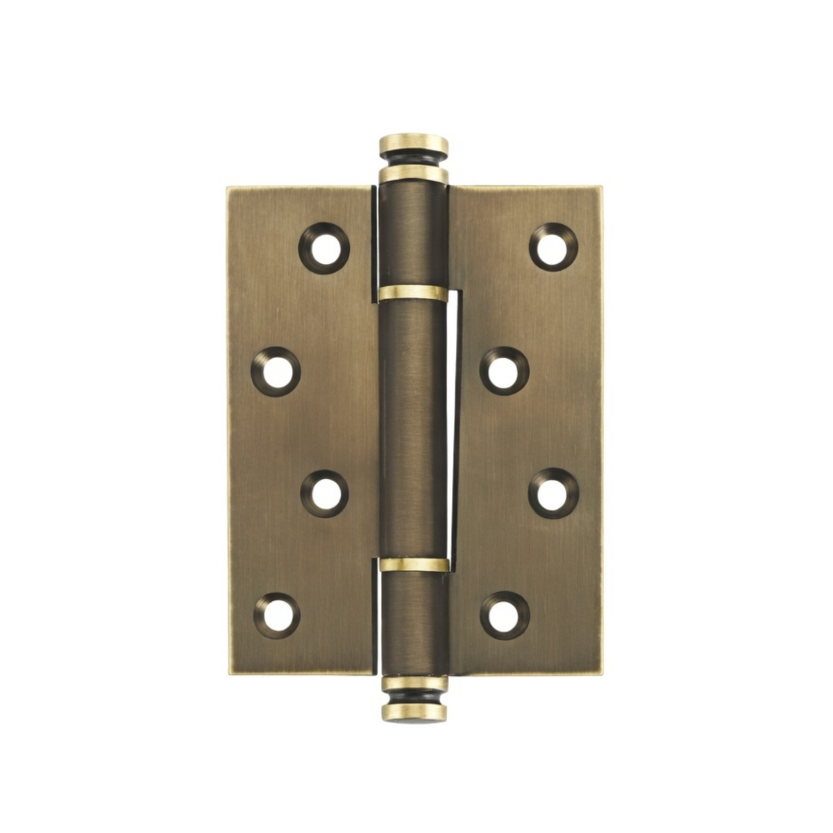 Plain Brass Butt Hinge — 4" or 5" H × 3.03" W