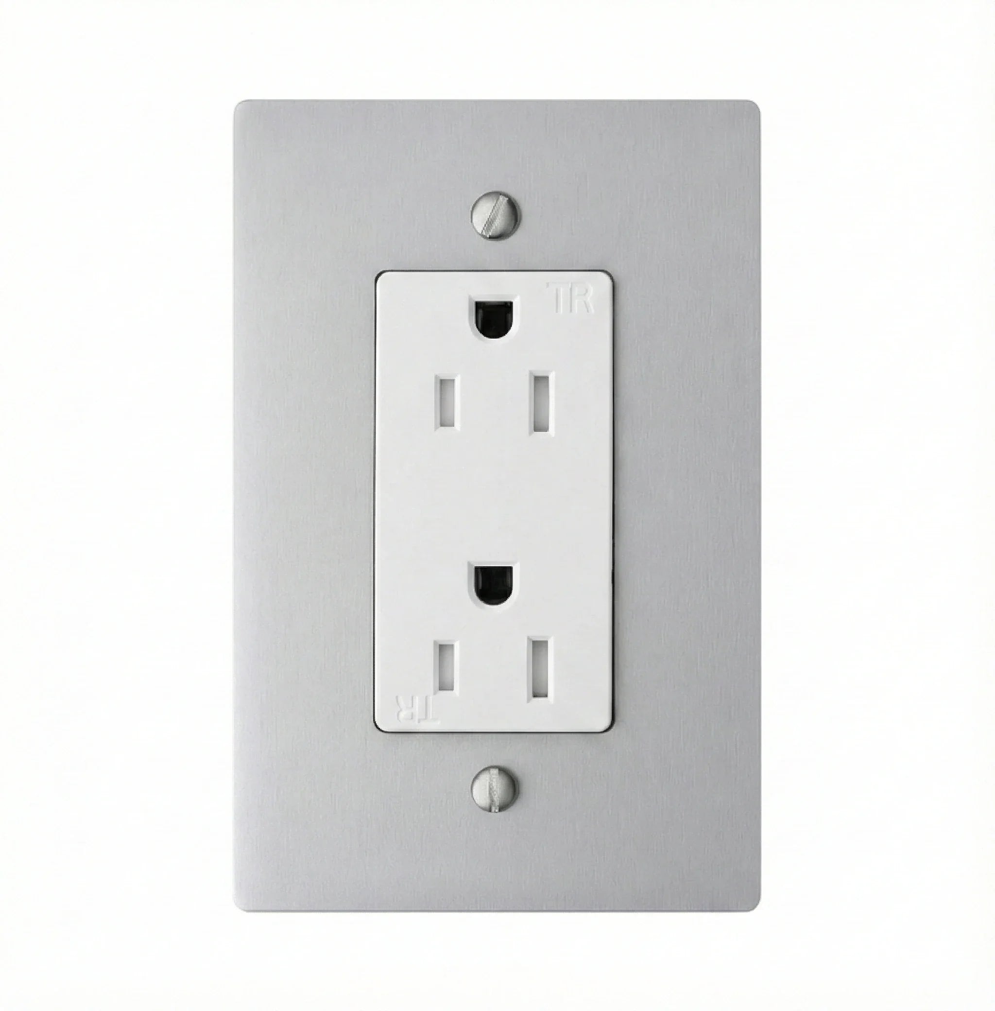 Solid Brass Duplex Outlet