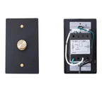 Black brass Fan control switch