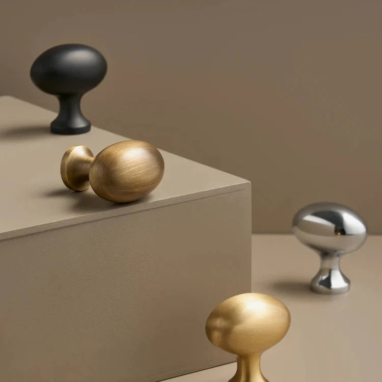 Solid Brass Cabinet Knob – Classic Design for Furniture & Drawers