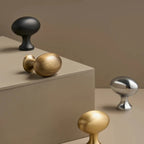 Solid Brass Cabinet Knob – Classic Design for Furniture & Drawers