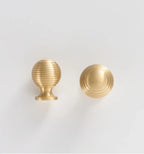 French Luxury Brass Handle – Gold Cabinet & Wardrobe Pull Knob Set