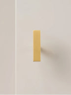 Solid Brass Square Handle – Modern T-Knob Cabinet & Drawer Pull