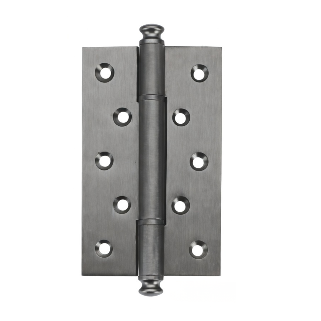 Plain Brass Butt Hinge — 4" or 5" H × 3.03" W
