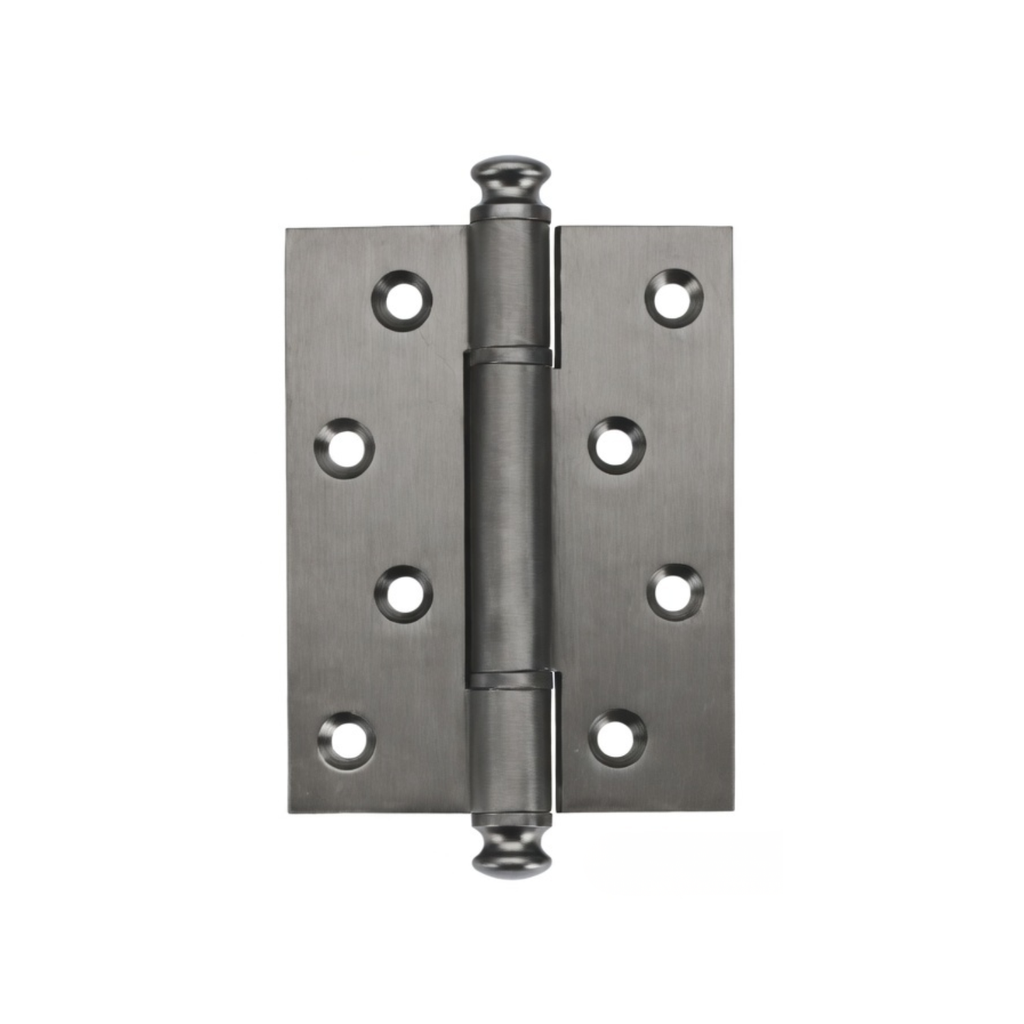 Plain Brass Butt Hinge — 4" or 5" H × 3.03" W
