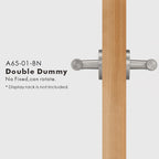 Cross Knurled Solid Brass Door Lever Set, US Standard