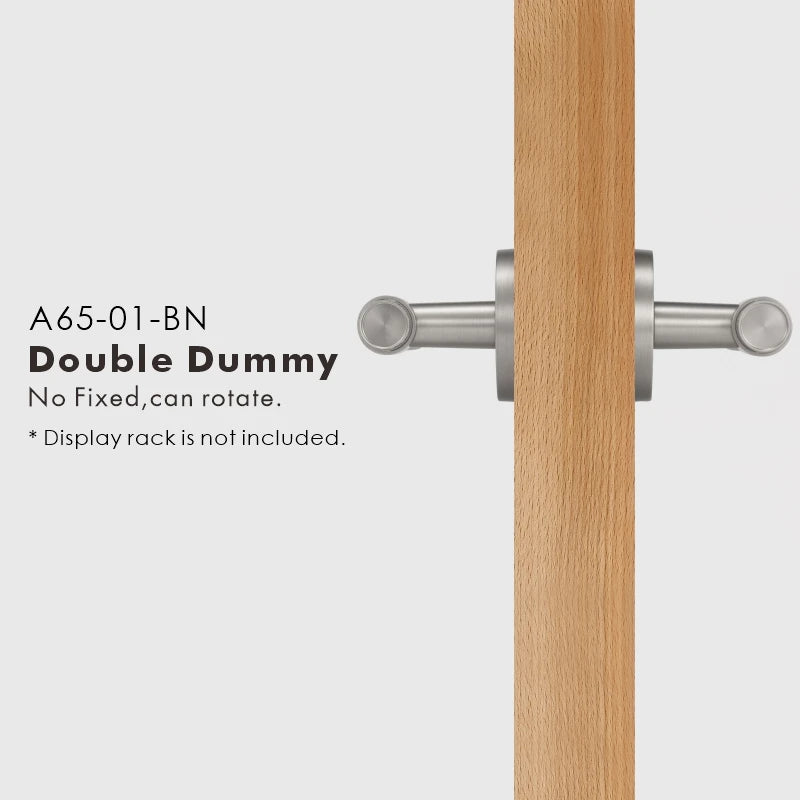 Cross Knurled Solid Brass Door Lever Set, US Standard
