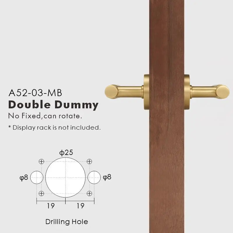Linear Knurled Solid Brass Door Lever Set, European Mortise