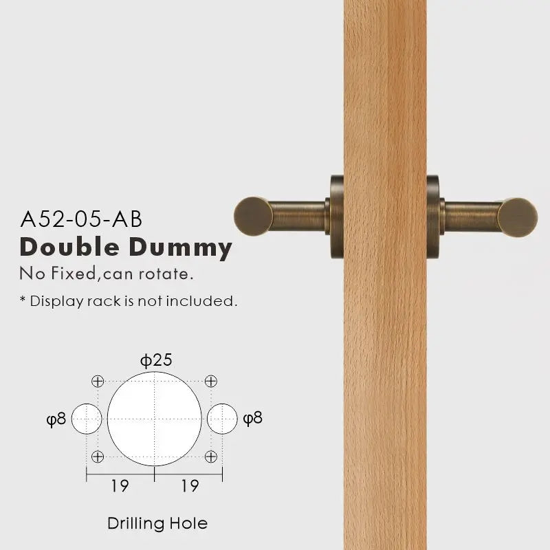 Plain Minimalist Solid Brass Door Lever Set, European Mortise