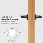 Diamond Knurled Solid Brass Door Lever Set, European Mortise