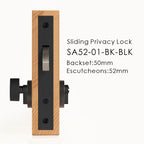 Solid Brass Sliding Door Privacy Lock