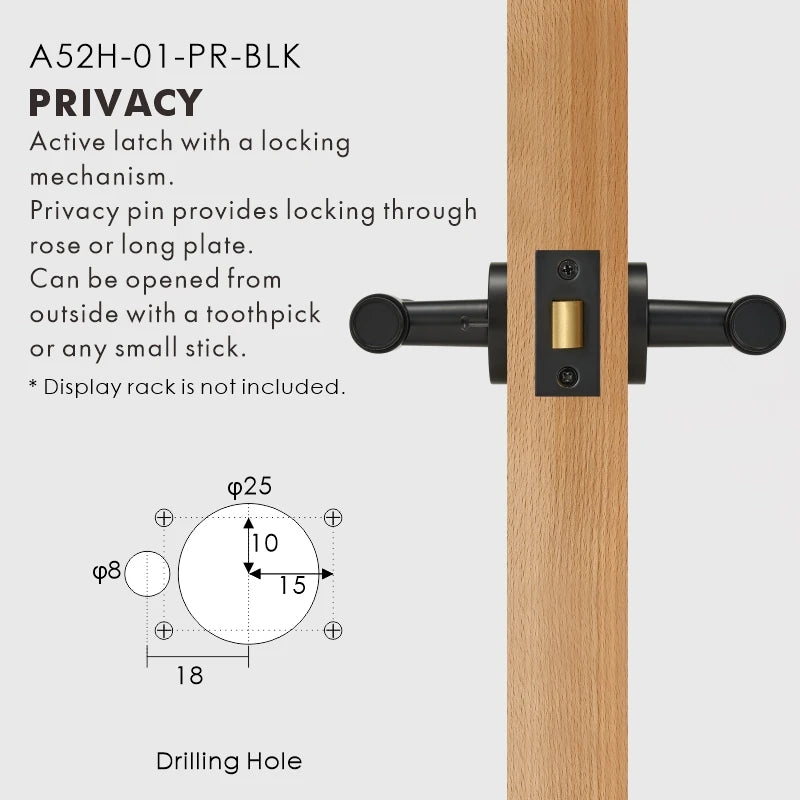 Cross Knurled Solid Brass Door Lever Set, European Mortise