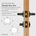 Diamond Knurled Solid Brass Door Lever Set, European Mortise