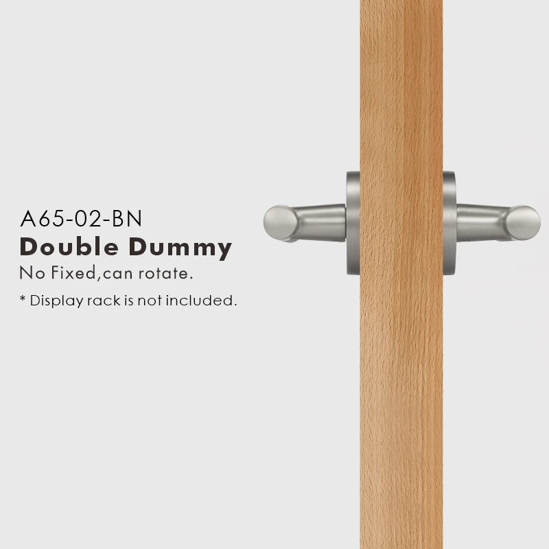 Diamond Knurled Solid Brass Door Lever Set, US Standard
