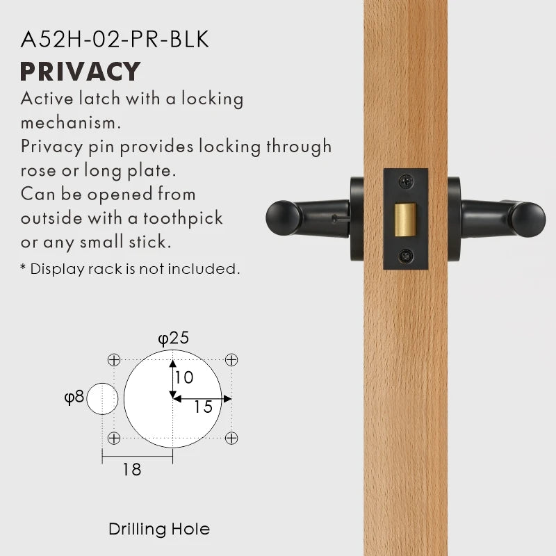 Diamond Knurled Solid Brass Door Lever Set, European Mortise