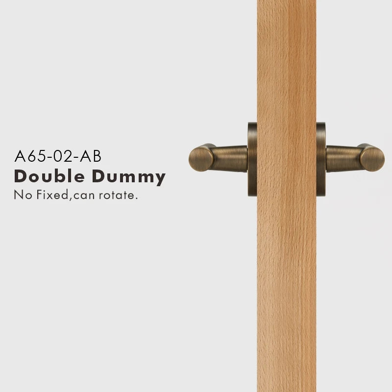 Diamond Knurled Solid Brass Door Lever Set, US Standard