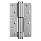 Heavy-Duty Brass Round Edge Butt Hinge — 6.22" H × 4.09" W