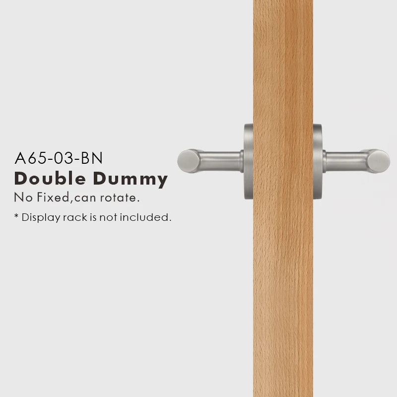 Linear Knurled Solid Brass Door Lever Set, US Standard