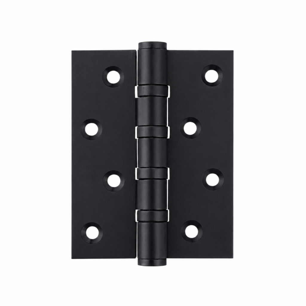 Stepped Brass Butt Hinge — 4" or 5" H × 3.03" W