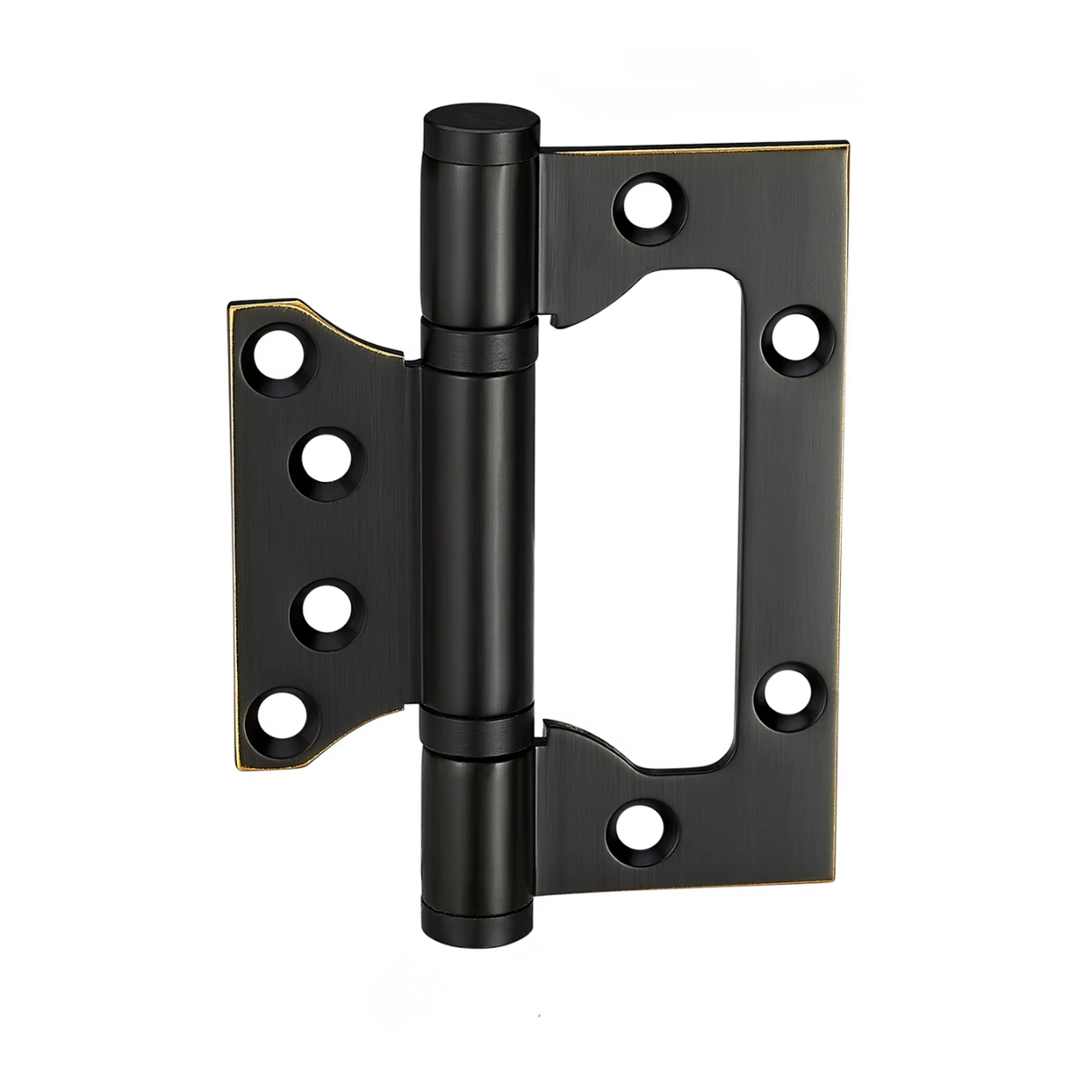 Butterfly Brass Hinge — 4.02" H × 2.52" W