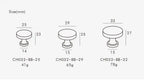 Solid Brass Round Cabinet Knob – Minimalist Design