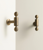 Solid Brass Ball Handle – Antique T-Bar Cabinet & Wardrobe Pull