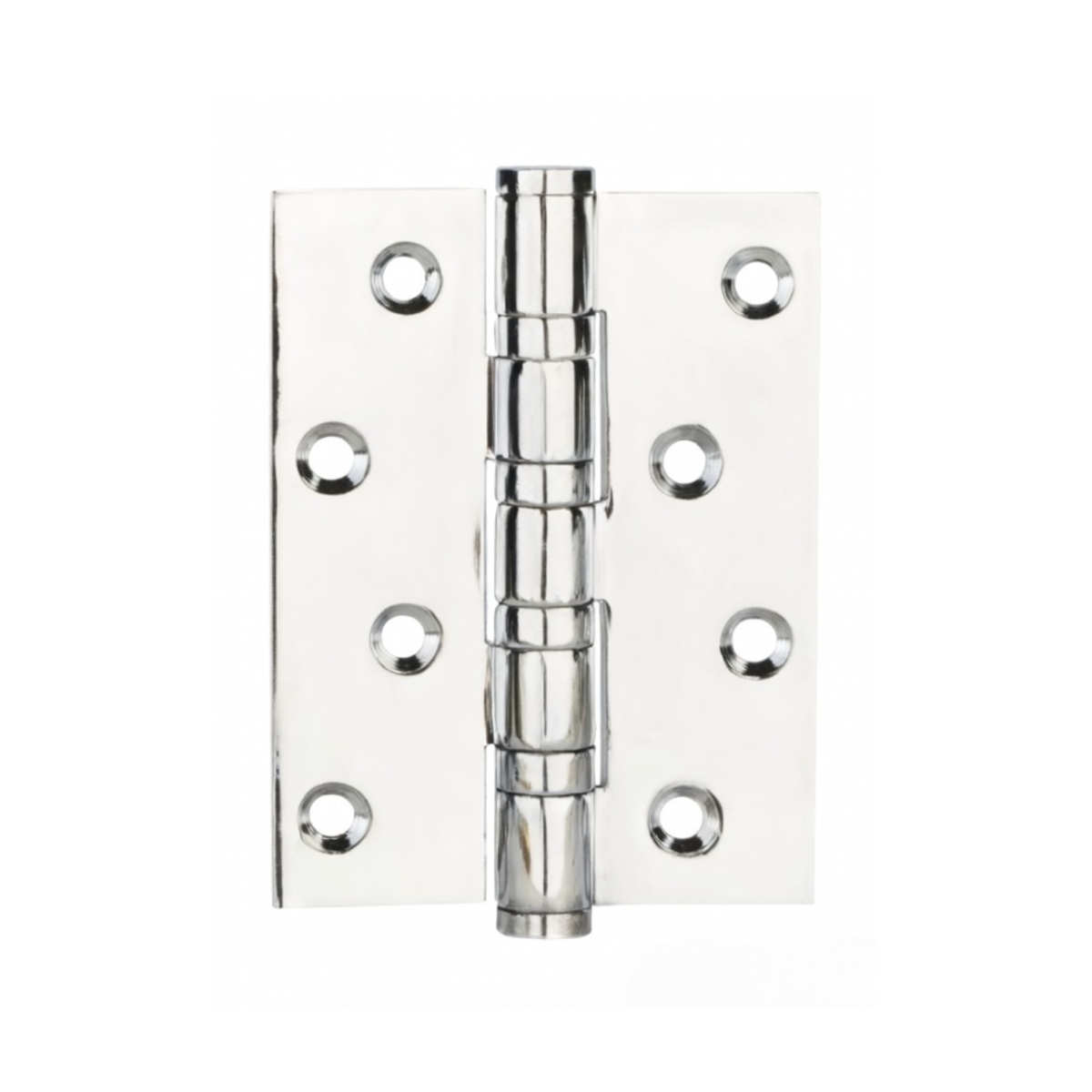 Stepped Brass Butt Hinge — 4" or 5" H × 3.03" W