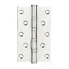 Stepped Brass Butt Hinge — 4" or 5" H × 3.03" W