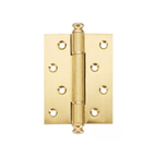 Plain Brass Butt Hinge — 4" or 5" H × 3.03" W