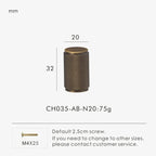 Solid Brass Cross Knurled Handle – Diamond-Cut T-Bar & Cabinet Knob