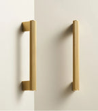 Solid Brass Linear Handle – Long T-Bar Cabinet & Drawer Pull