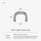 Solid Brass Bent Handle – Simple Modern Cabinet & Drawer Pull