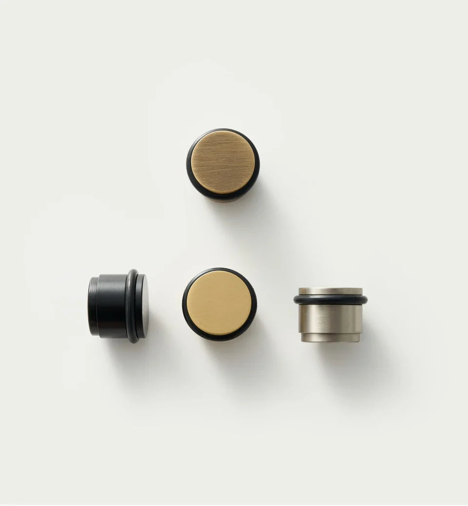 Solid Brass Door Stopper – Heavy-Duty Indoor & Outdoor Use