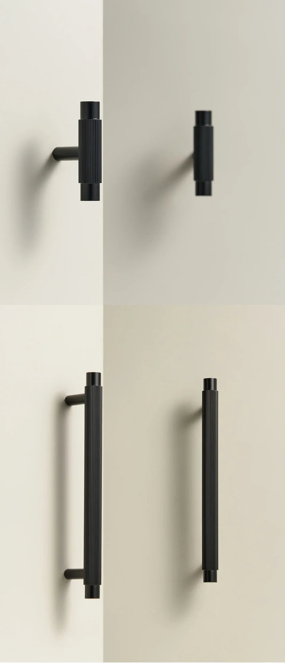 Solid Brass Linear Handle – Modern Kitchen & Cabinet Pull Bar