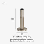 Brass Door Stopper – Floor & Wall Mount Holder in Antique or Matte Black Finish