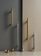 Brass Chrome Gold Handle – French Luxury Cabinet & Door Pull