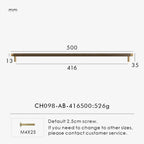 Solid Brass Knurled Handle – Modern T-Bar Cabinet & Drawer Pull
