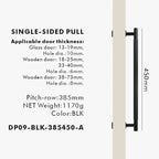 Brass Linear Door Pull Bar – Double or Single-Sided Handle