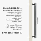 Brass Linear Door Pull Bar – Double or Single-Sided Handle