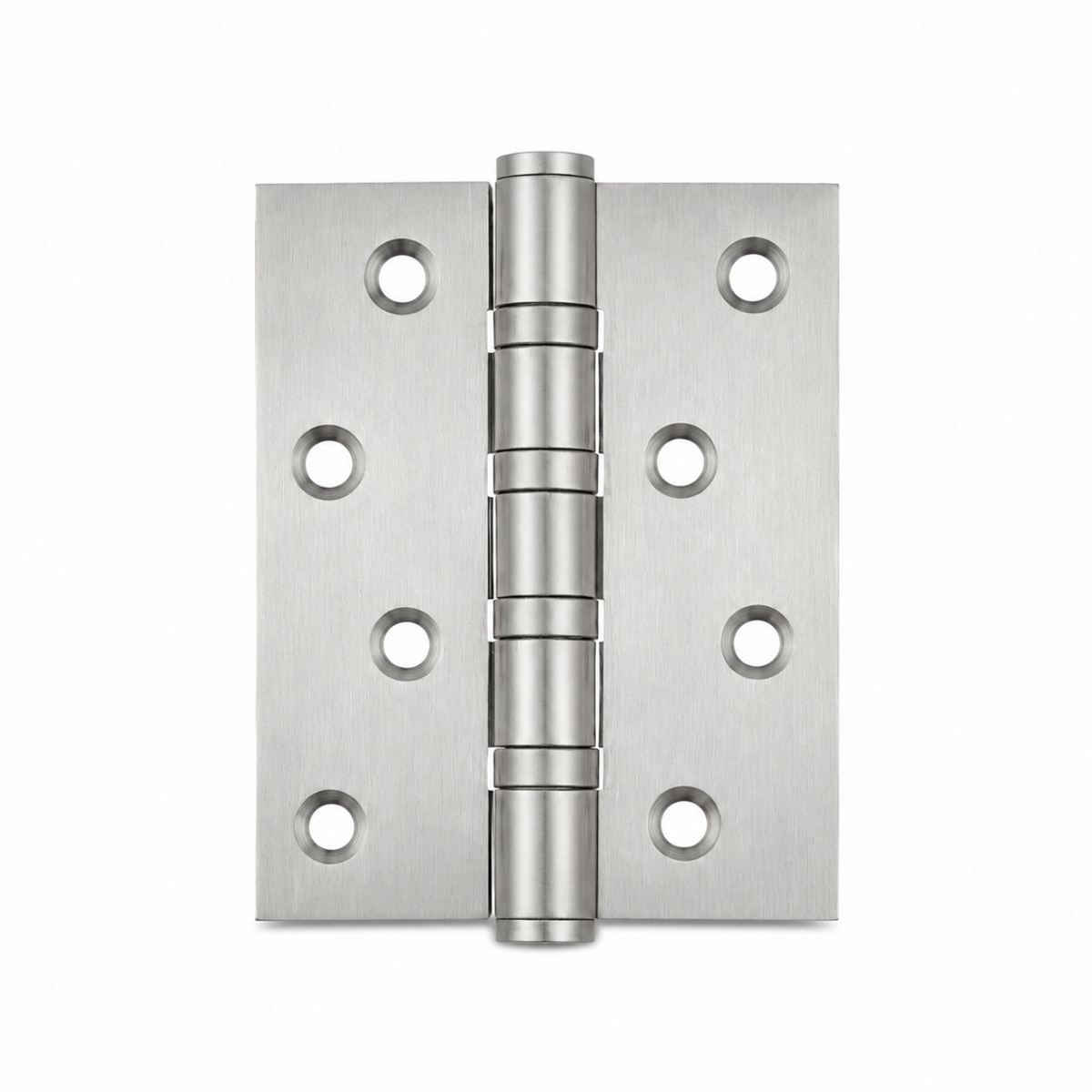 Stepped Brass Butt Hinge — 4" or 5" H × 3.03" W