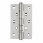 Stepped Brass Butt Hinge — 4" or 5" H × 3.03" W