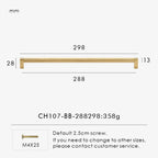 Solid Brass Knurled Knob – Modern Cabinet & Drawer Pull